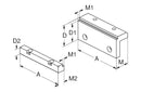 Ceratizit HDG2.125 Jaws For Clamping Range Extension 80892226 (0755051)