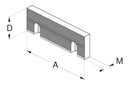 Ceratizit HDG2/NCG.PG.125 Jaw, Profiled 8089220800 (0755041)