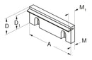 Ceratizit HDG2/NCG.FB-NB.160 Spring Leaf Pull Down Jaw 8089223000 (0755055)