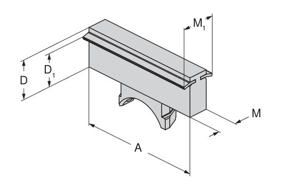 Ceratizit NCG/HDG2 100 Adapter Jaws With Pull Down 80892258 (0755063)