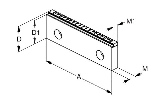 Ceratizit B-PP.125.40.11,5 CoreLine Stepped Jaw Embossed Profile 8089236200 (0755094) [SKU:8089236200]