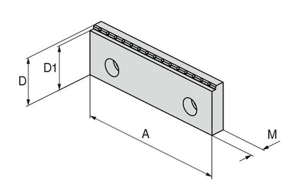 Ceratizit HDG2.SB.C-G.160.5MM Stepped jaw, Carbide Grip Mm 8089237300 (0755098)