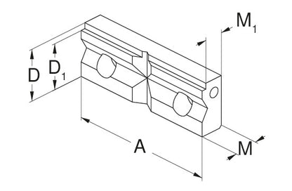 Ceratizit HSG.80 Prismatic Jaw 80893083 (0755170)