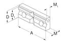 Ceratizit HSG.80 Prismatic Jaw 80893083 (0755170)