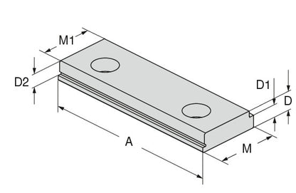 Ceratizit ZSGmini.65.22.8 Grip jaw, indexable 80895340 (0650425)