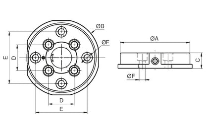 Ceratizit MNG.148.30 - Base plate, Round 80899125 (0755207)