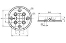 Ceratizit MNG.148.30 - Base plate, Round 80899125 (0755207)