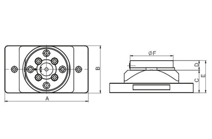 Ceratizit MNG.260.147.100 - Console With Zero Point Clamping Module 80899425 (0755216)