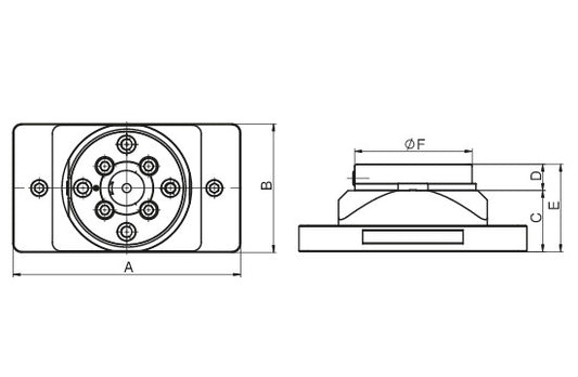 Ceratizit MNG.K-R.M.260.147.70 CoreLine Console w/ Zero Point Clamping Module 80899425 (0755216) [SKU:80899425]