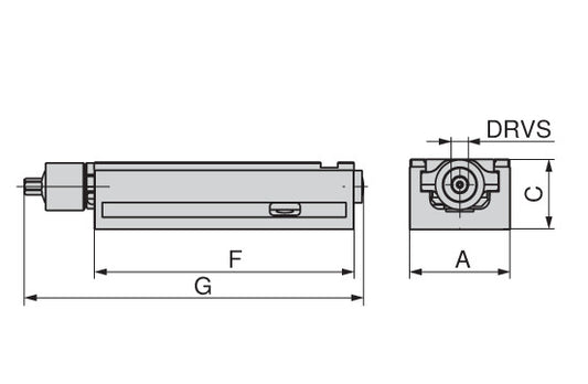 Ceratizit ESG-4.ES.OSB.80 CoreLine Single Vice Without System Jaws 80901080 (0755248) [SKU:80901080]
