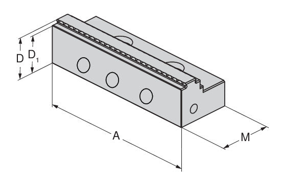 Ceratizit ESG-4.WB.G.BEW.125 Indexable jaw, Grip 3 mm, Movable 80901303 (0755254)