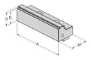 Ceratizit ESG-4.WB.G.F.160 Indexable jaw, Grip 3 mm, Fixed 80901300 (0755251)