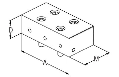 Ceratizit ESG4/DSG4.BBA.BEW.80 Block jaw, Movable 8090131300 (0755264)