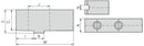 Ceratizit SBF-3.AB-W.200.105.22 Soft Top Jaws (AB-W) Set 8091350400 (0755346)