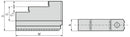 Ceratizit SBF-3.SB-H.315.129.32.15 Hard Stepped Top Jaws (SB-H) Set 8091360100 (0755347)
