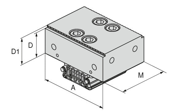 Ceratizit VERSO.BB.90.64.34,9 Stop jaw, fixed, Grip 2,9 Mm 8091431800 (0755364)