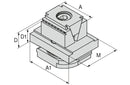 Ceratizit VERSO.KSB.G.65.49.39 Wedge Grip jaw, Mm 8091432300 (0755369)