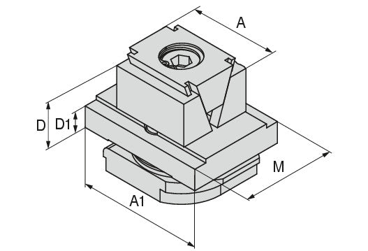 Ceratizit VERSO.KSB.GL.65.49.39 Wedge Jaw 8091432100 (0755367)