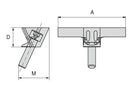 Ceratizit VERSO.SK.90.41.25 Clamping Wedge 8091433300 (0755379)