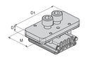 Ceratizit VERSO.BSP.90.9,1.80.40 Base Jaw 8091434100 (0755387)
