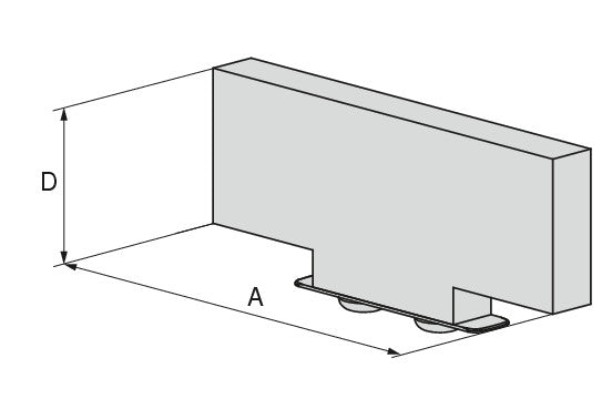 Ceratizit VERSO.WU.65.11 Workpiece supports, Offset 8091471100 (0755406)