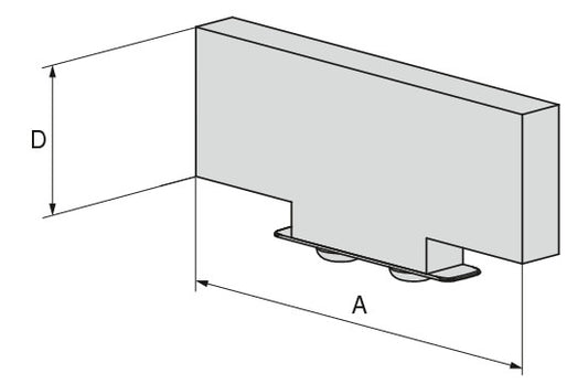 Ceratizit VERSO.90.WU.90.17 Workpiece support, Offset 8091472200 (0755411) [SKU:8091472200]