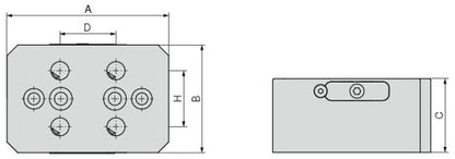 Ceratizit MNGmini.K.70.150X100 - Console 8091557000 (0735975)