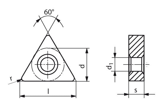 Ceratizit TNMM 220412EN-R58 CTCP125-P CoreLine Carbide Turning indexable Insert 7615253201 (0725799)
