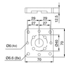 System 3R Set Of Five 70x70x 12.5 mm, Macro Pallets 3R-601.7E-P (0659614)