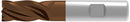 Ceratizit SC-UNI.H-SA.16,0.28°.Z4.HB.L APX72S S-Cut End Mill 52225160 (0770449)