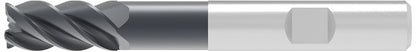 Ceratizit PCR-UNI.H-SA.10,0.36°.Z4.HB.EL APA72S MonsterMill Plunge Milling Cutters With Corner Radius 52615100 (0770864)