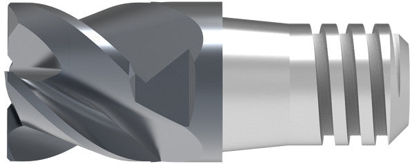 Ceratizit MUC-N.H-SA.8,0.37°.Z4.KLG6 TI1100 MultiChange End Mill 52860080 (0771342)
