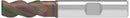 Ceratizit 3A0360-04500.0110.R03.A00100.HB.B580 AluLine End Mill W 5359904600 (0774939)