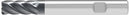 Ceratizit 3DX101-10000.17500.R06.R00600.SF.X104 CoreLine End Mills With Corner Radius UN 5902299918 (0745316)