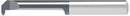 Ceratizit ULTRAMINI.R004.0408-15.IK K10F TIALN UltraMini Inserts For Internal Threading (Partial profile) 73100552 (0773471)