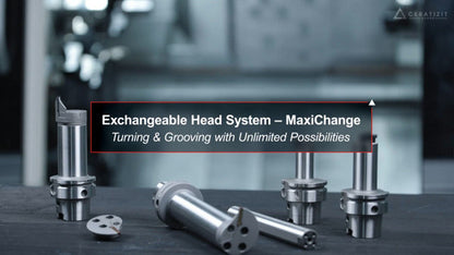 Ceratizit WK40R.20-DC-GX24-S4.D70-100 MaxiChange-GX GX-DC Axial Exchangeable Grooving Head 8418744100 (0762296)