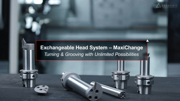 Ceratizit WK40R.20-DC-GX24-S4.D70-100 MaxiChange-GX GX-DC Axial Exchangeable Grooving Head 8418744100 (0762296)