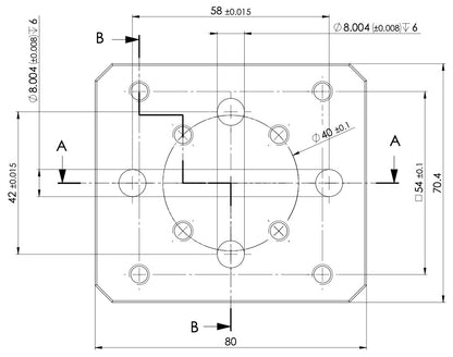 CERATIZIT ZSGMINI.ZS.OSB.70.80 C3 70 L-80 System 3R MacroHP CENTRIC VICE MODIFIED 9200050896 (0682388)