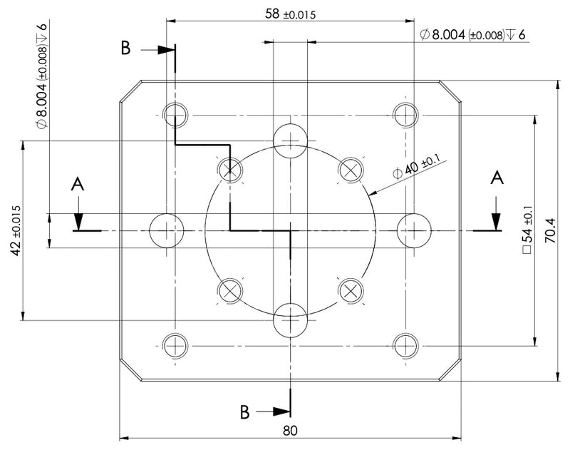 CERATIZIT ZSGMINI.ZS.OSB.70.80 C3 70 L-80 System 3R MacroHP CENTRIC VICE MODIFIED 9200050896 (0682388)