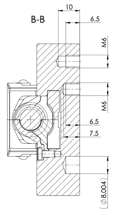 CERATIZIT ZSGMINI.ZS.OSB.70.80 C3 70 L-80 System 3R MacroHP CENTRIC VICE MODIFIED 9200050896 (0682388)