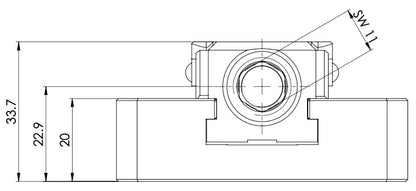 CERATIZIT ZSGMINI.ZS.OSB.70.80 C3 70 L-80 System 3R MacroHP CENTRIC VICE MODIFIED 9200050896 (0682388)