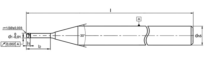 Zecha High-end solid carbide ball nose end mill 935.B2.0150.075.200 (0707706)