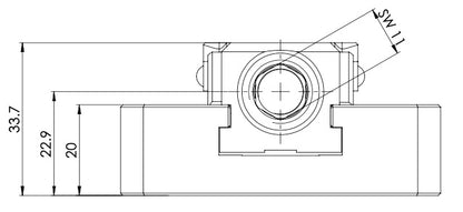 CERATIZIT ZSGMINI.ZS.OSB.70.100 C3 70 L-100 System 3R MacroHP CENTRIC VICE CGZ.070.020.01 (0683031)
