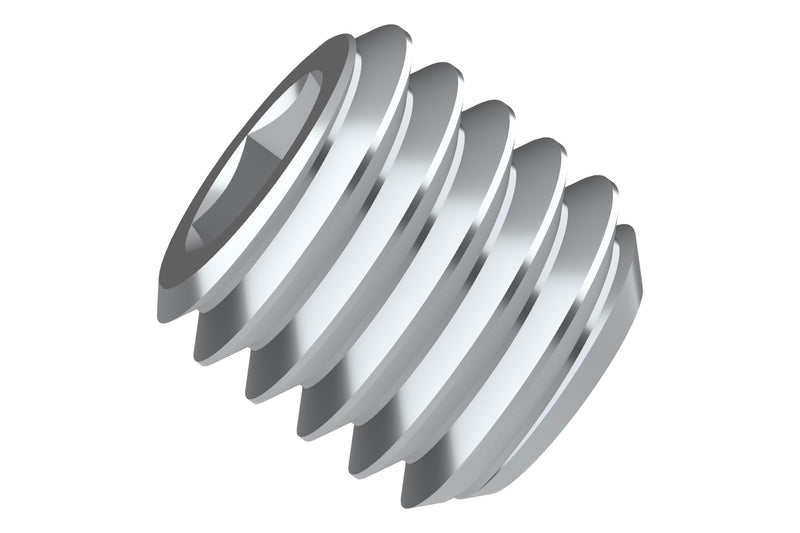 H00052-V00 [SS 316 M3 x 3 Flat Tip Set-Screw] (0656764)