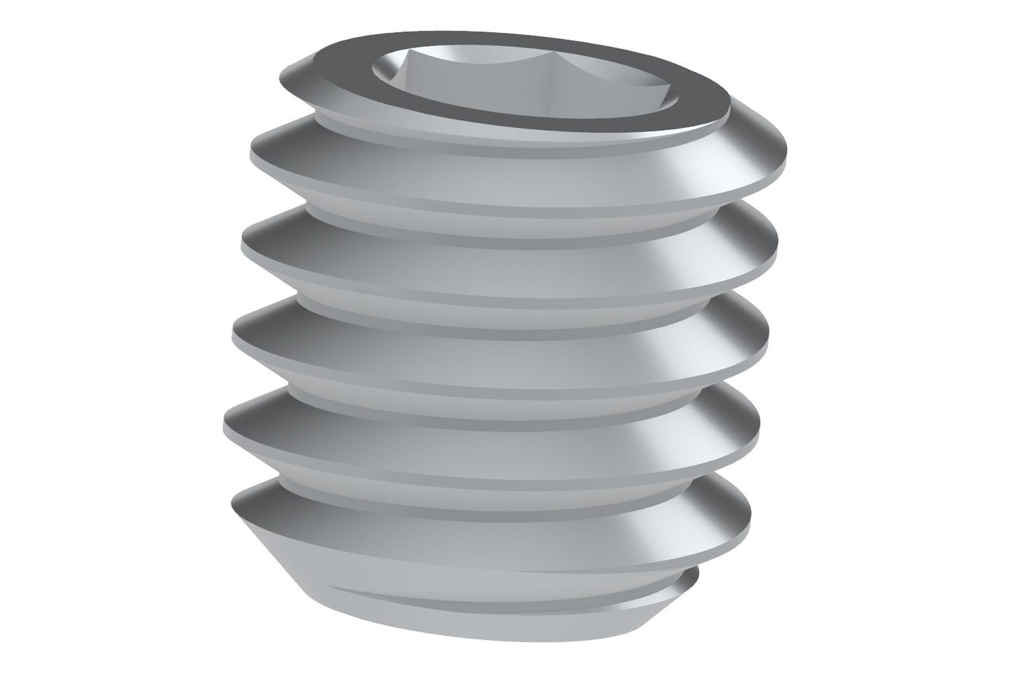 H00059-V00 [Steel M4 x 4 Flat Tip Set-Screw] (0656765)