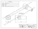 P00107-V00-B03 [zRack F12 Input Shaft] (0174116)