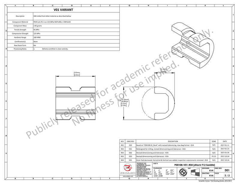P00108-V01-R04 [zRack F12 Saddle] (0204483)