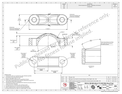 P00136-V01-B02 [zRack F12 AN3 Wide Mount Top] (0288127)