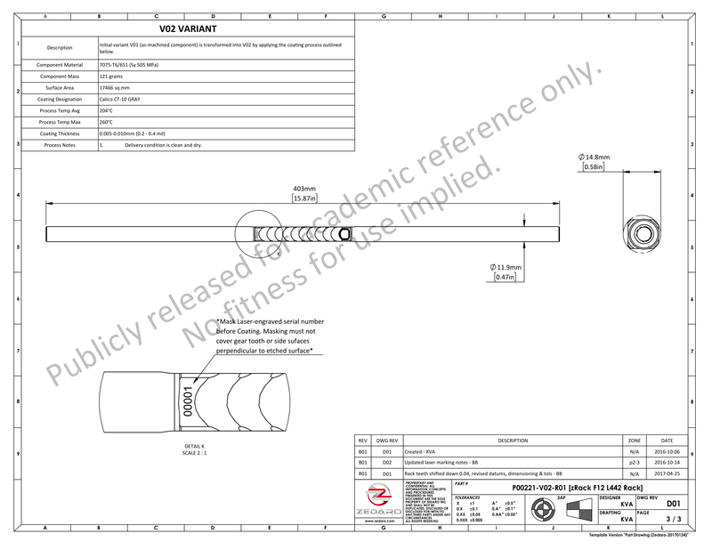 P00221-V02-R01 [zRack F12 L442 Rack] (0194301)