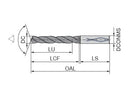 Ceratizit WPC-UNI.6,60.R.8D.IK.DIN6535.HA TIALN High Performance Drill, Factory Standard 11612066 (0668447)